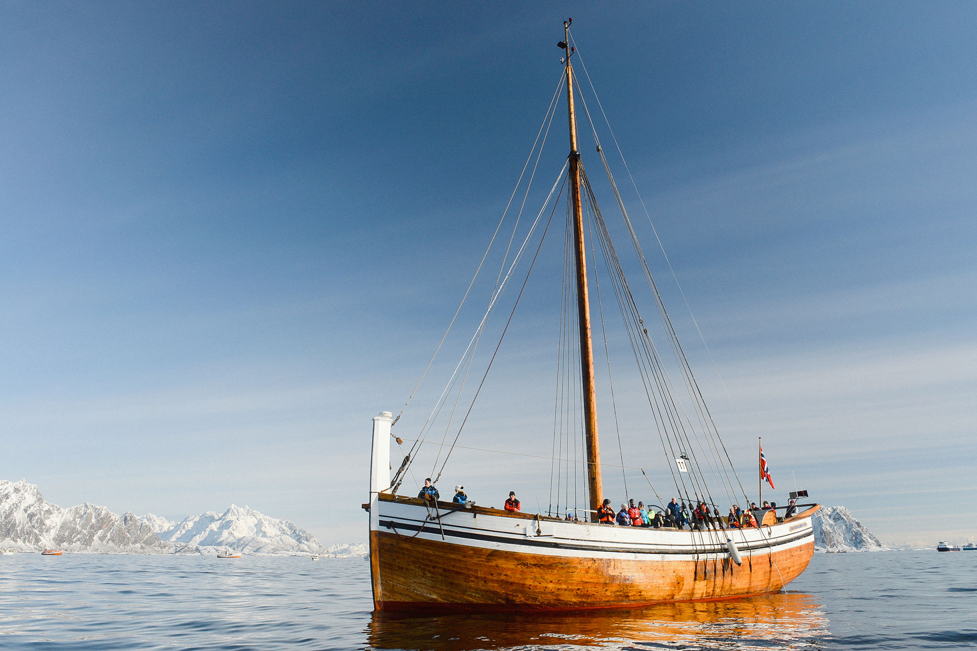 sailing trip arctic